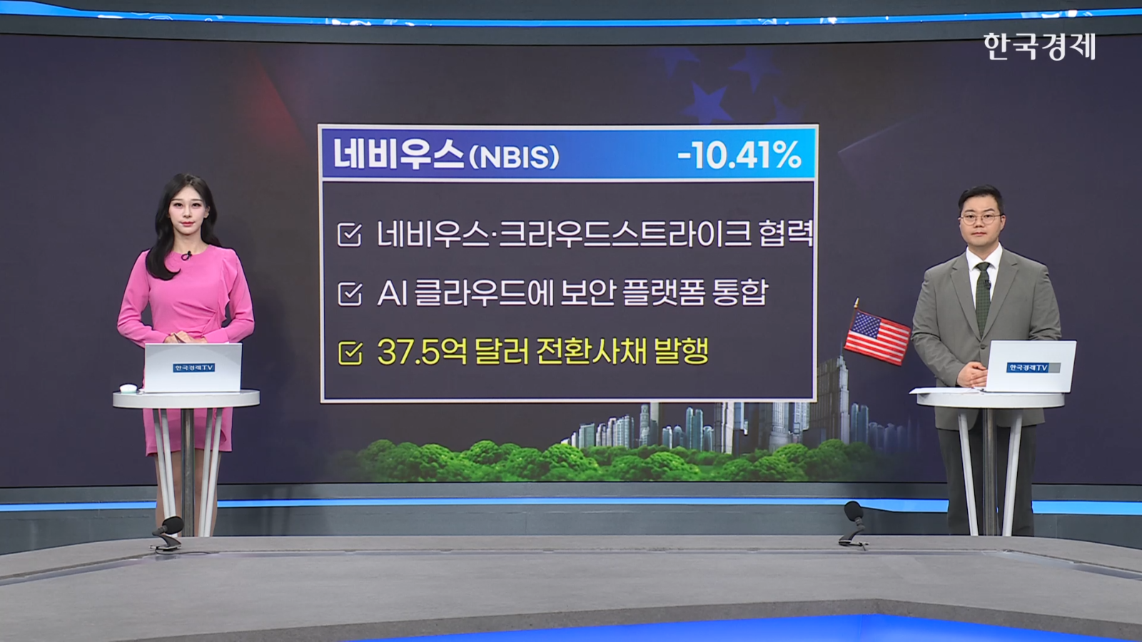 네비우스, 37.5억 달러 규모 전환사채 발행…주가 10% 하락-[美증시 특징주]
