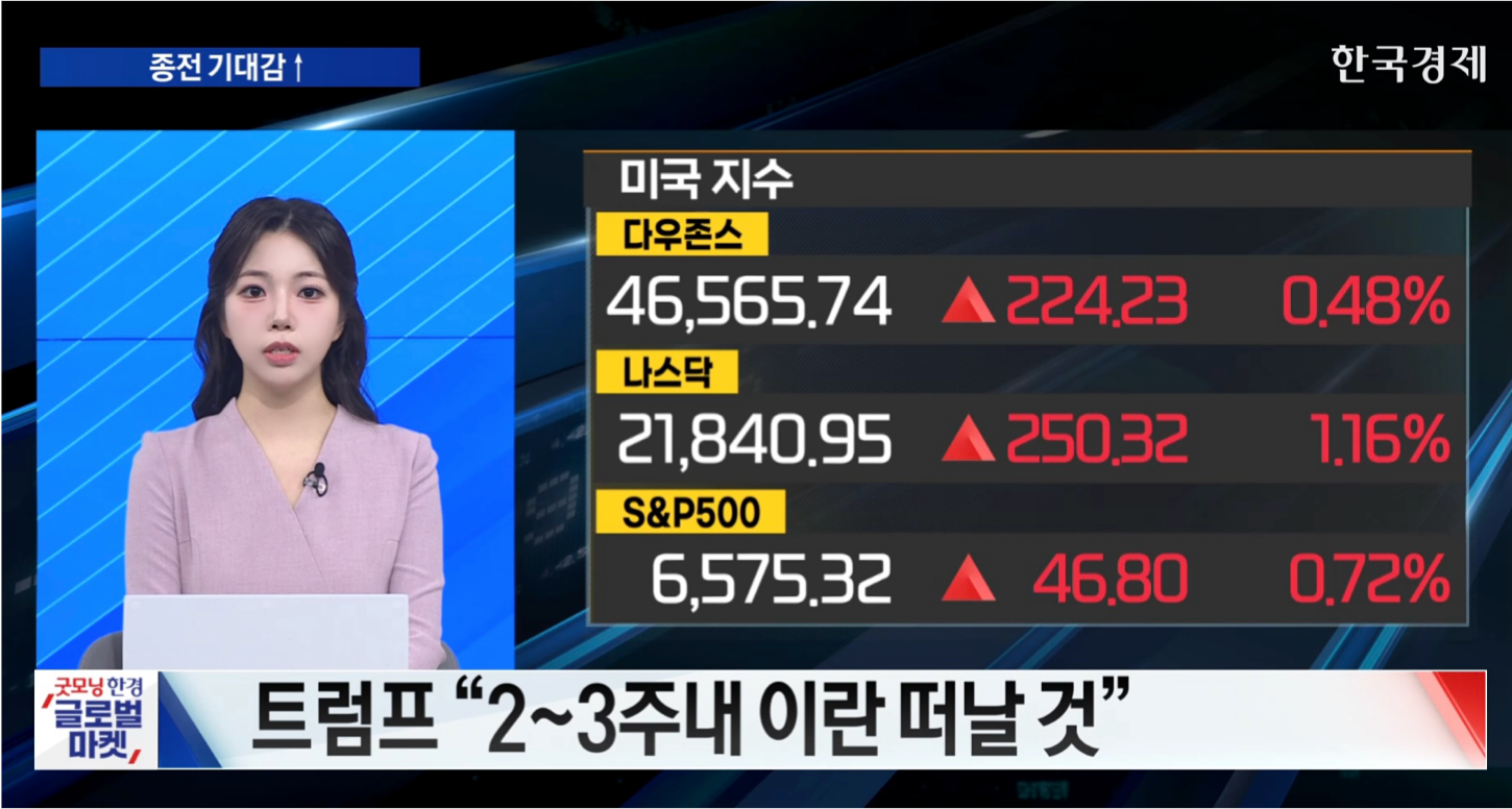 트럼프 “이란 새 정권, 휴전 요청” [굿모닝 글로벌 이슈]