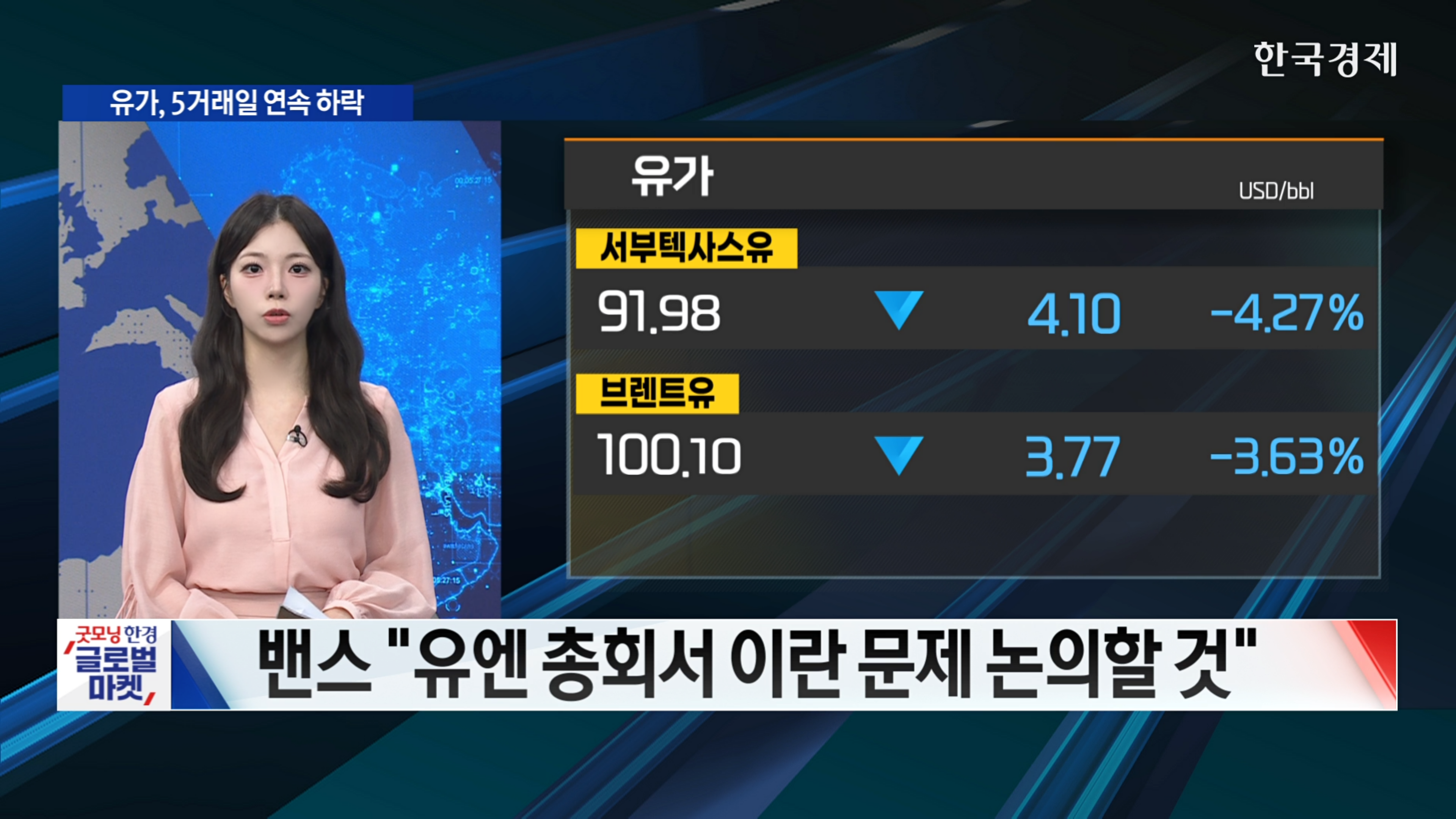 유가↓·AI주↑…美·이란 회담 기대감 [굿모닝 글로벌이슈]