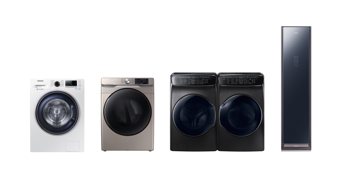 삼성 `의류가전` 세탁기 및 건조기, 해외에서 `최고제품` 호평