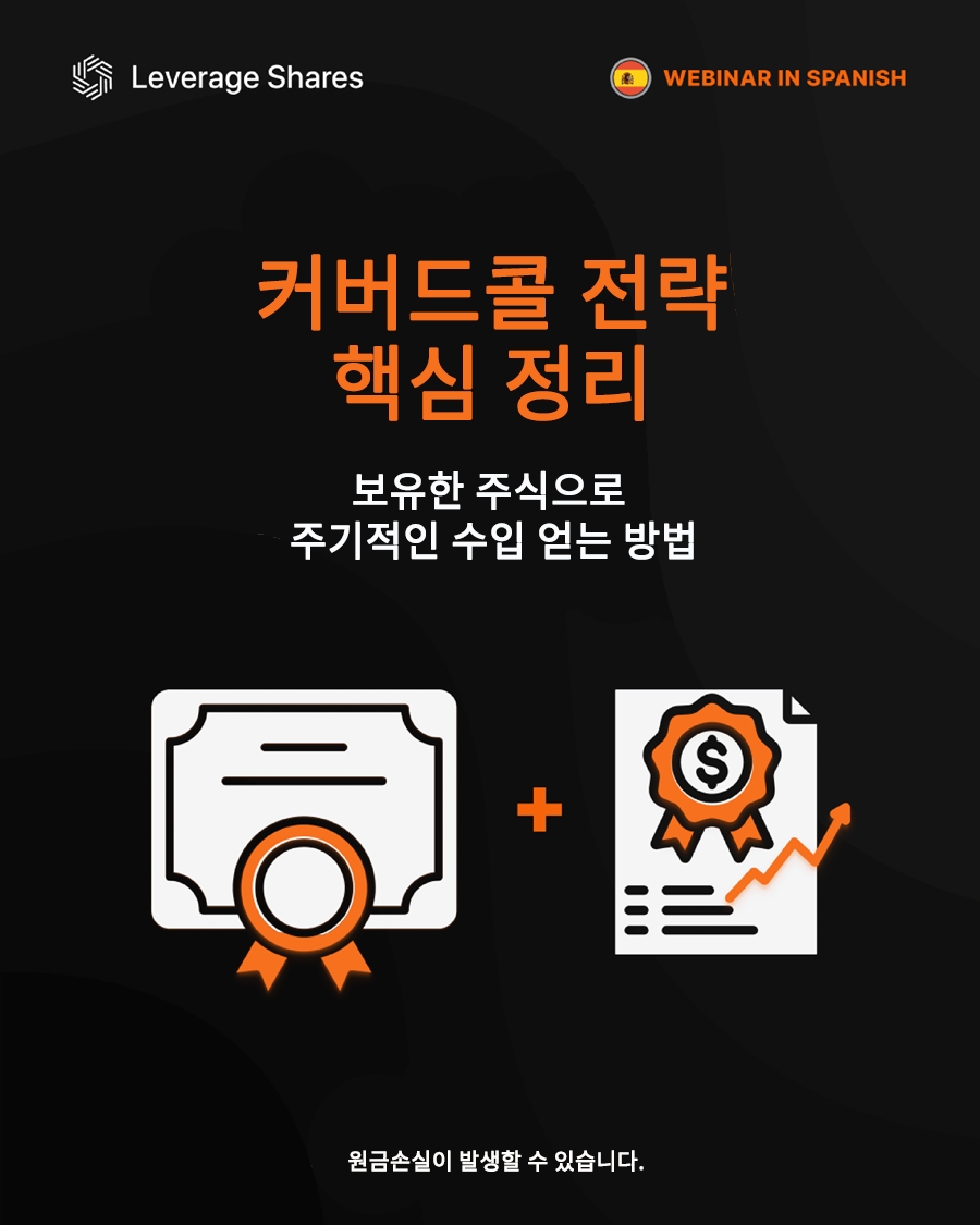'커버드콜 전략' 매커니즘 쉽게 이해하기 [레버리지셰어즈 인포그래픽]