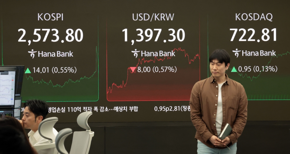 원·달러 환율 1,398원 마감...5개월래 최저 