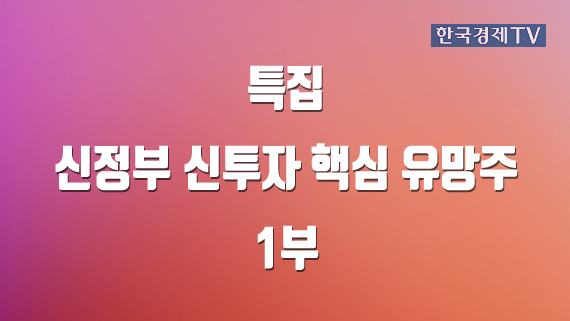 신정부 신투자 핵심 유망주 2부