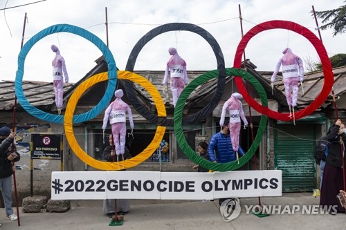 남은 1 년 베이징 동계 올림픽 코로나 보이콧은 장애물