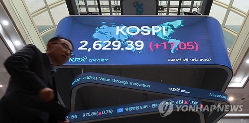 코스피 장중 오름폭 조절 2630선 부근 등락외인기관 사자