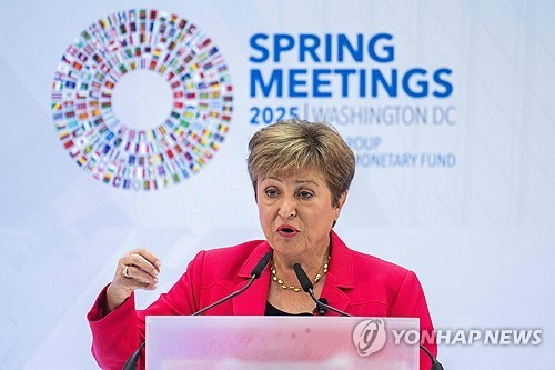 IMF 총재 내주 새 경제전망 눈에 띄게 하향리세션은 아니다