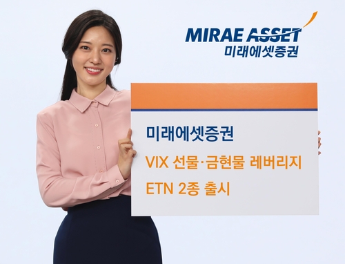 미래에셋, VIX선물·금현물 레버리지 ETN 2종 출시