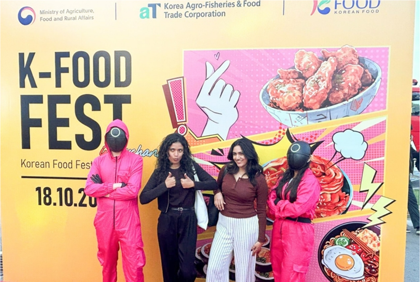 타지키스탄 수도 두샨베에서 열린 'K-푸드 페스티벌