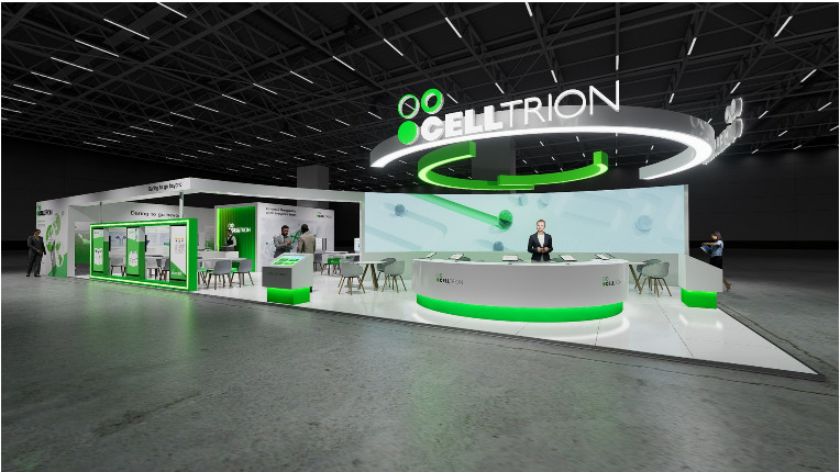 셀트리온 'CPHI Worldwide 2025' 부스 전경. (사진=셀트리온)
