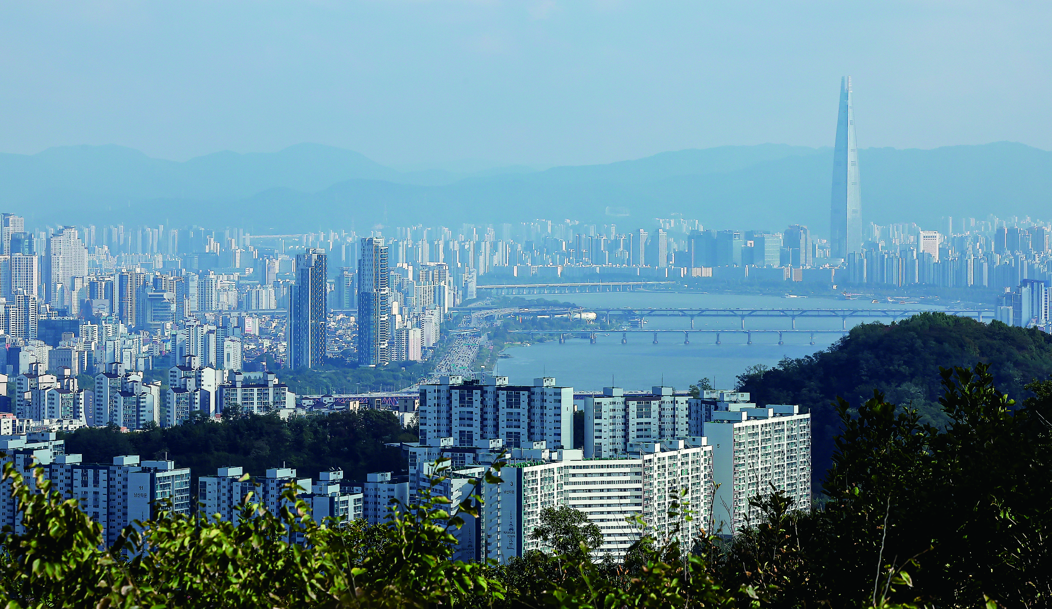 서울 시내 아파트 모습. 사진=한경DB