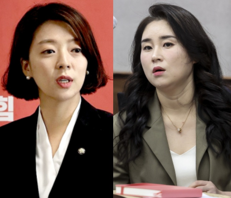 (왼쪽) 배현진 국민의힘 의원, 윤석열 전 대통령 변호인 김계리 변호사. 사진=한경DB