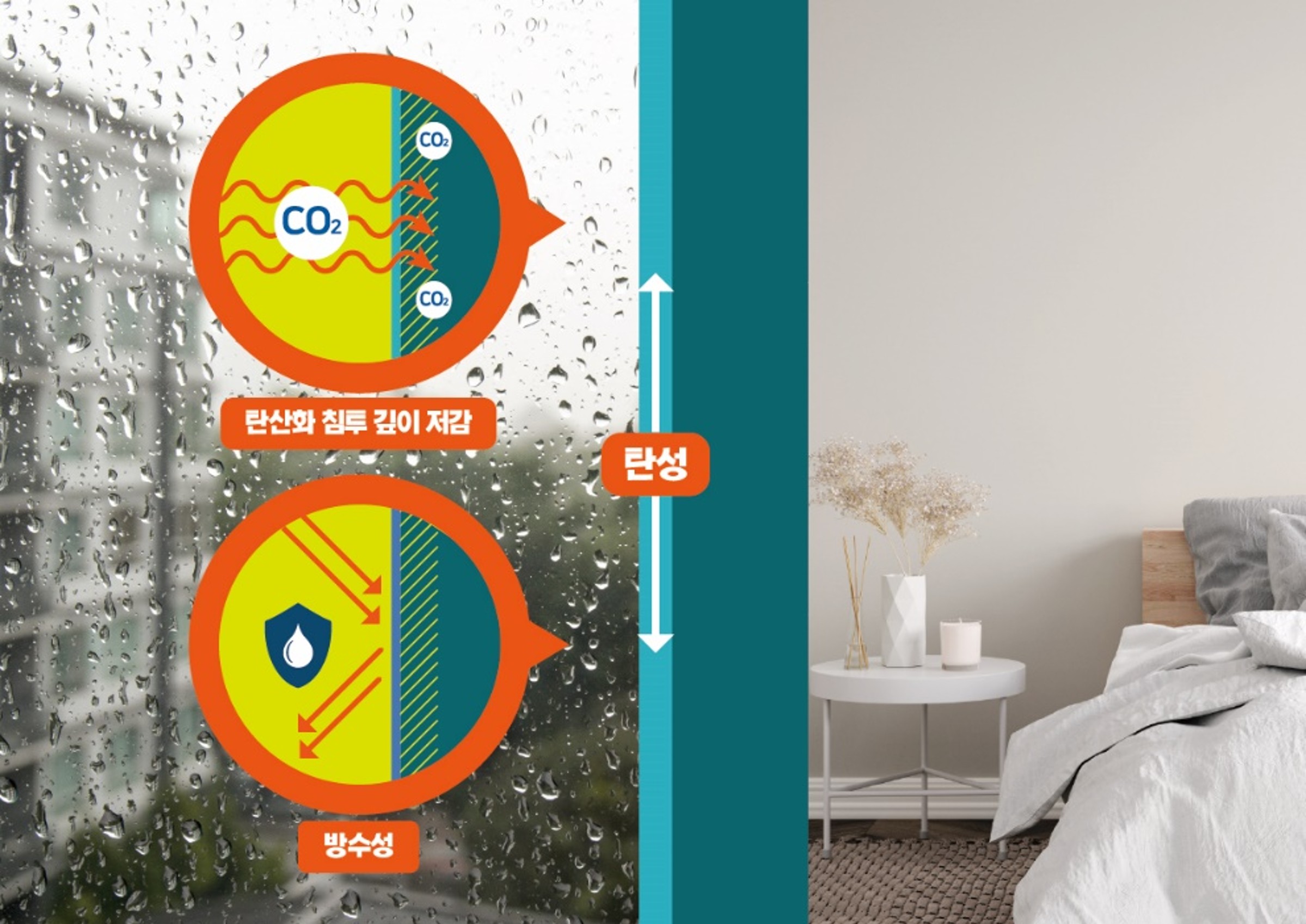 내구성 향상 페인트 개념도 (사진 제공: DL이앤씨)