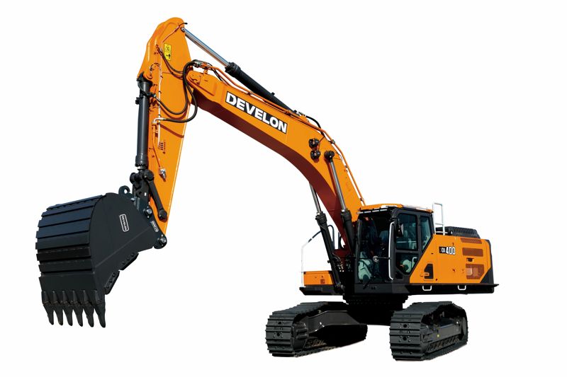 HD건설기계 디벨론 40t급 스마트 굴착기 DX400 (HD건설기계 제공)