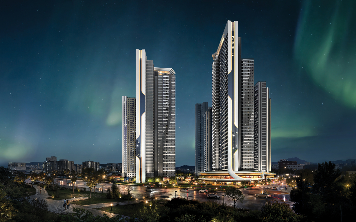 신이문역세권 도시정비형 재개발사업 조감도 (자료 제공=대우건설)