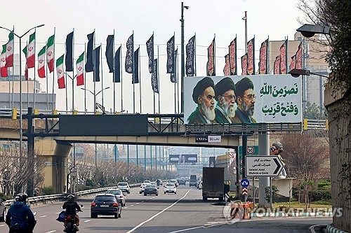 이란 테헤란의 거리. 사진=연합뉴스