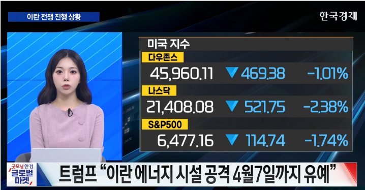 트럼프, 이란 에너지 시설 공격 4월 7일까지 유예 [굿모닝 글로벌 이슈]