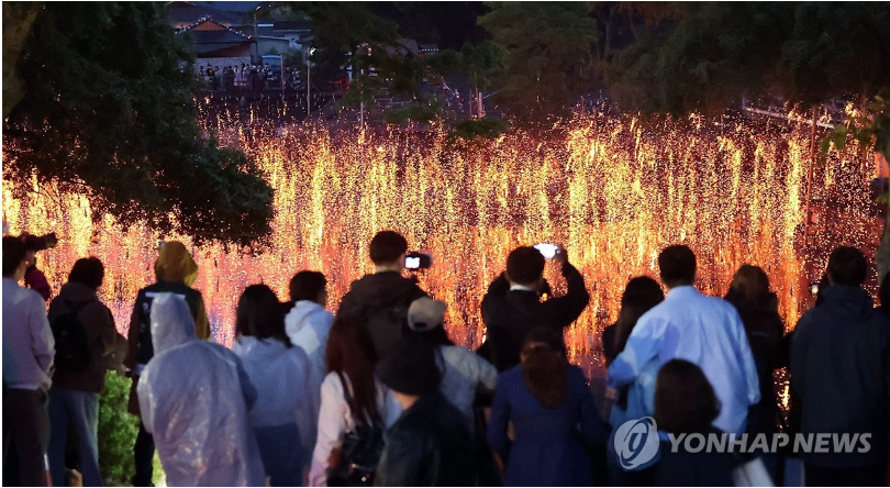 함안 낙화놀이 예약 1분 만에 매진된 거 실화냐?