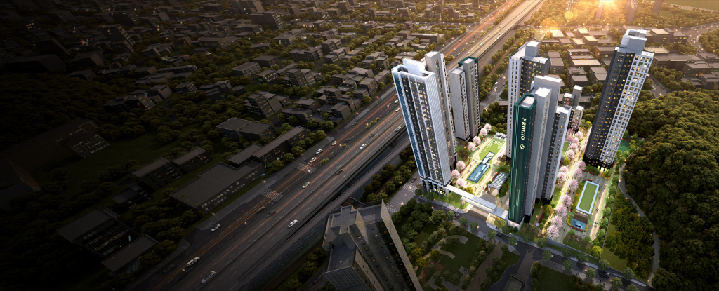 마포 푸르지오 트레스 로열 조감도(사진 제공=대우건설)