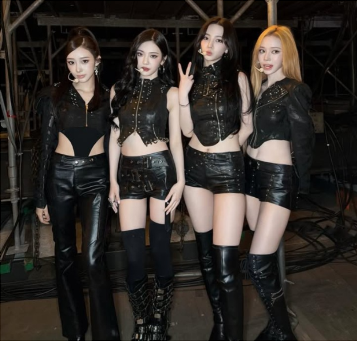 SM엔터테인먼트 소속 K팝 그룹 에스파. 사진 = 에스파 SNS