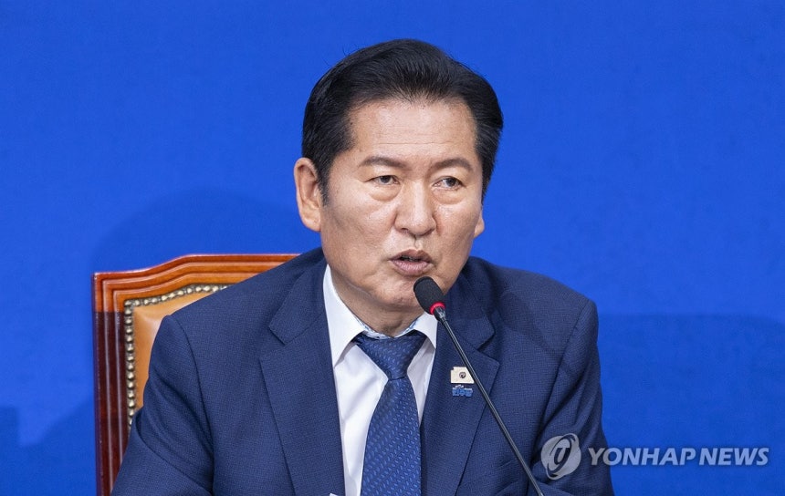 정청래 더불어민주당 대표(사진=연합뉴스)