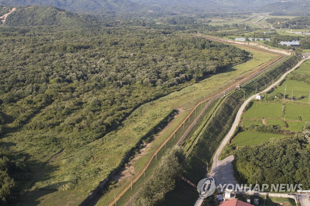 강원도 철원군 중부전선 DMZ. 사진=연합뉴스