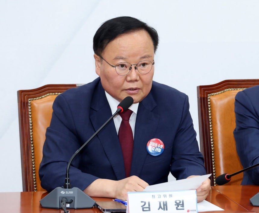 김재원 국민의힘 최고위원. 사진=연합뉴스