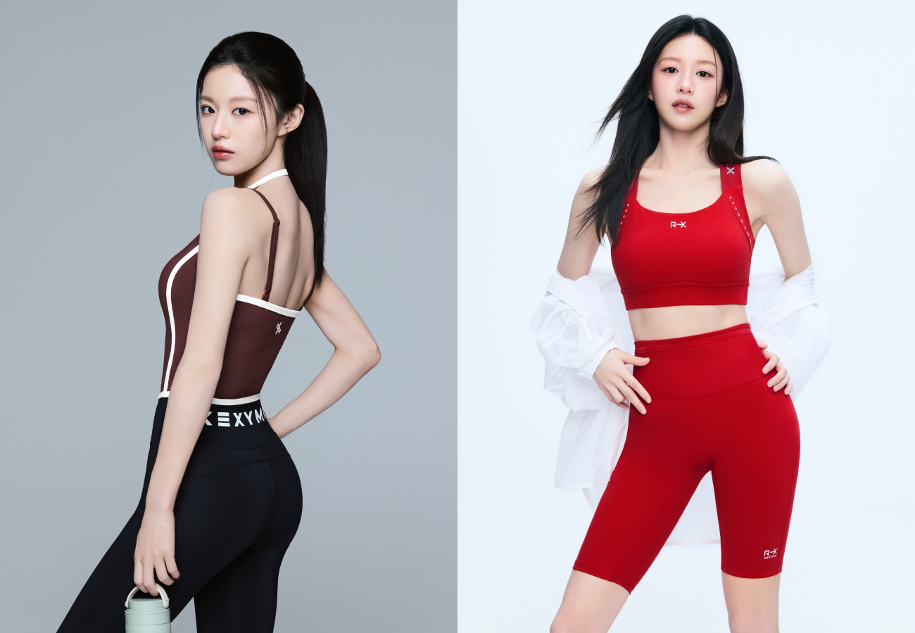 젝시믹스 모델 고윤정 제품 착장컷. (사진=젝시믹스)