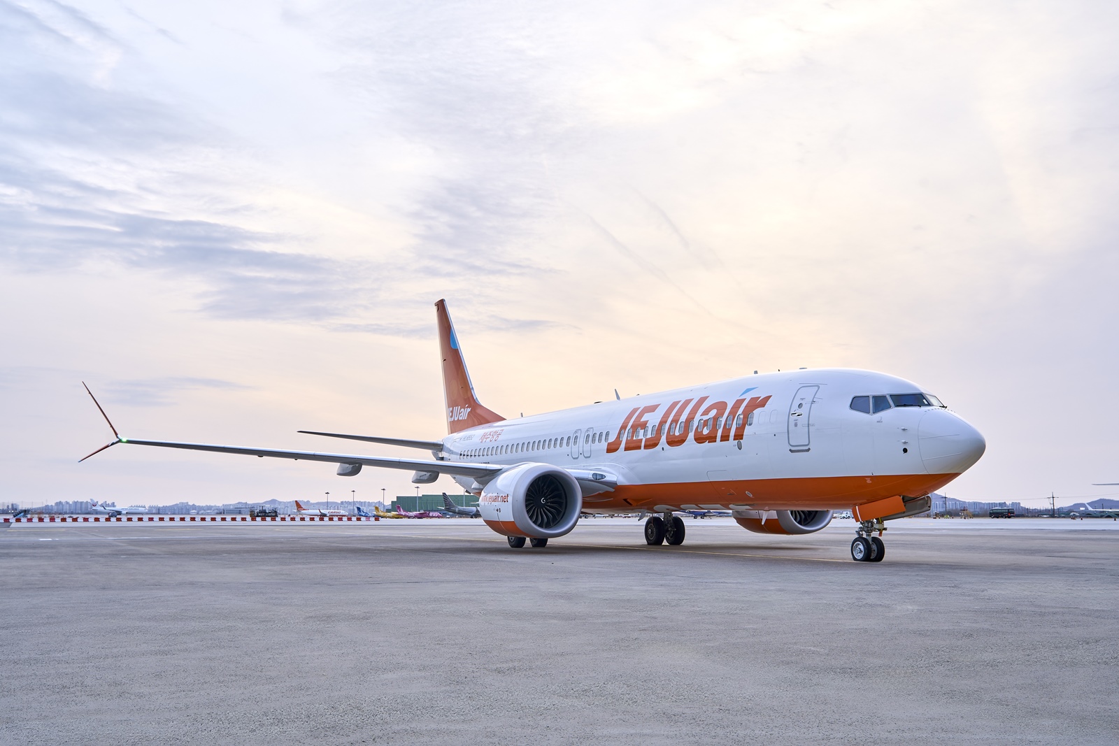 제주항공 항공기 B737-8. (사진=제주항공)