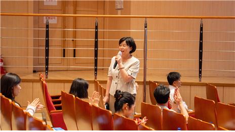 이연숙 대전 중구청 주민복지국장 축사. 사진=대전의료복지사회적협동조합 제공
