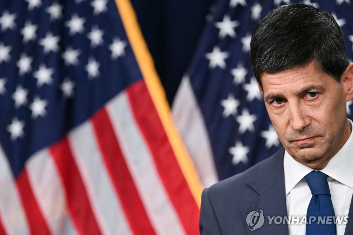 29일(현지시간) 기자회견 하는 케빈 워시 연방준비제도(Fed·연준) 의장. 사진=AFP·연합뉴스