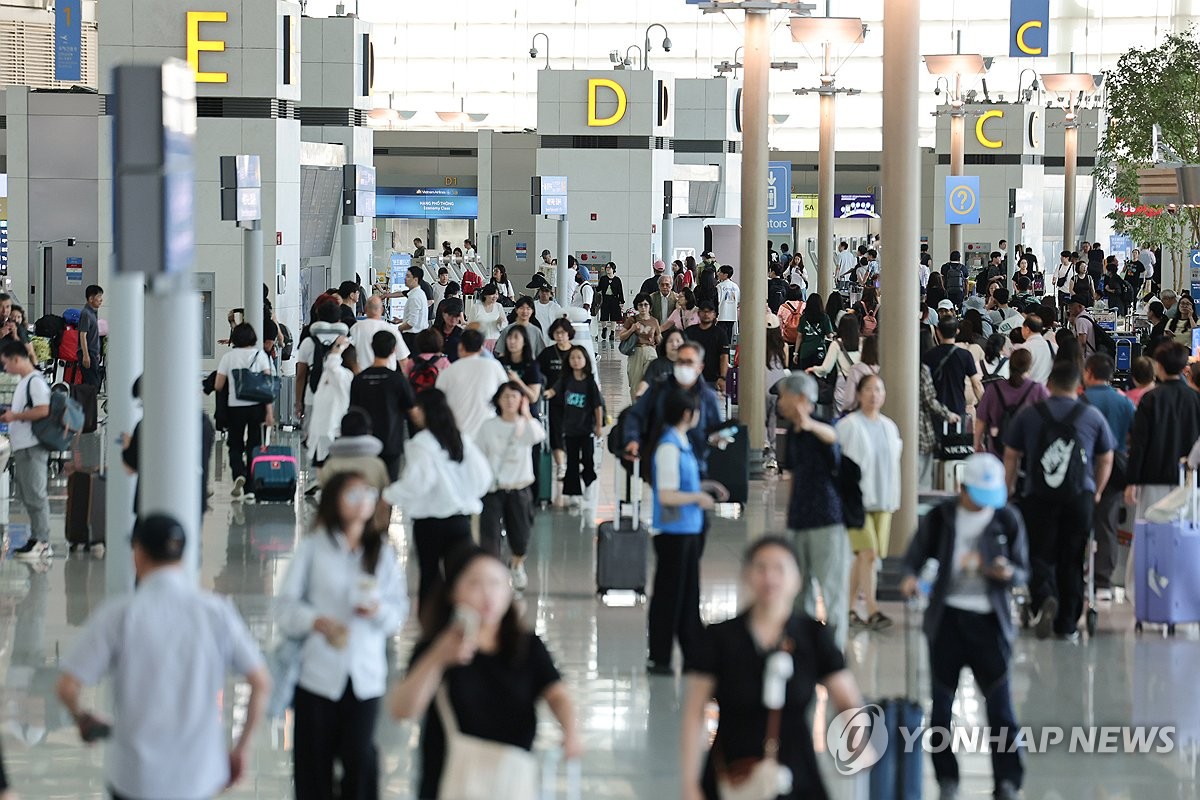 인천국제공항 제1여객터미널 출국장. (사진=연합뉴스)