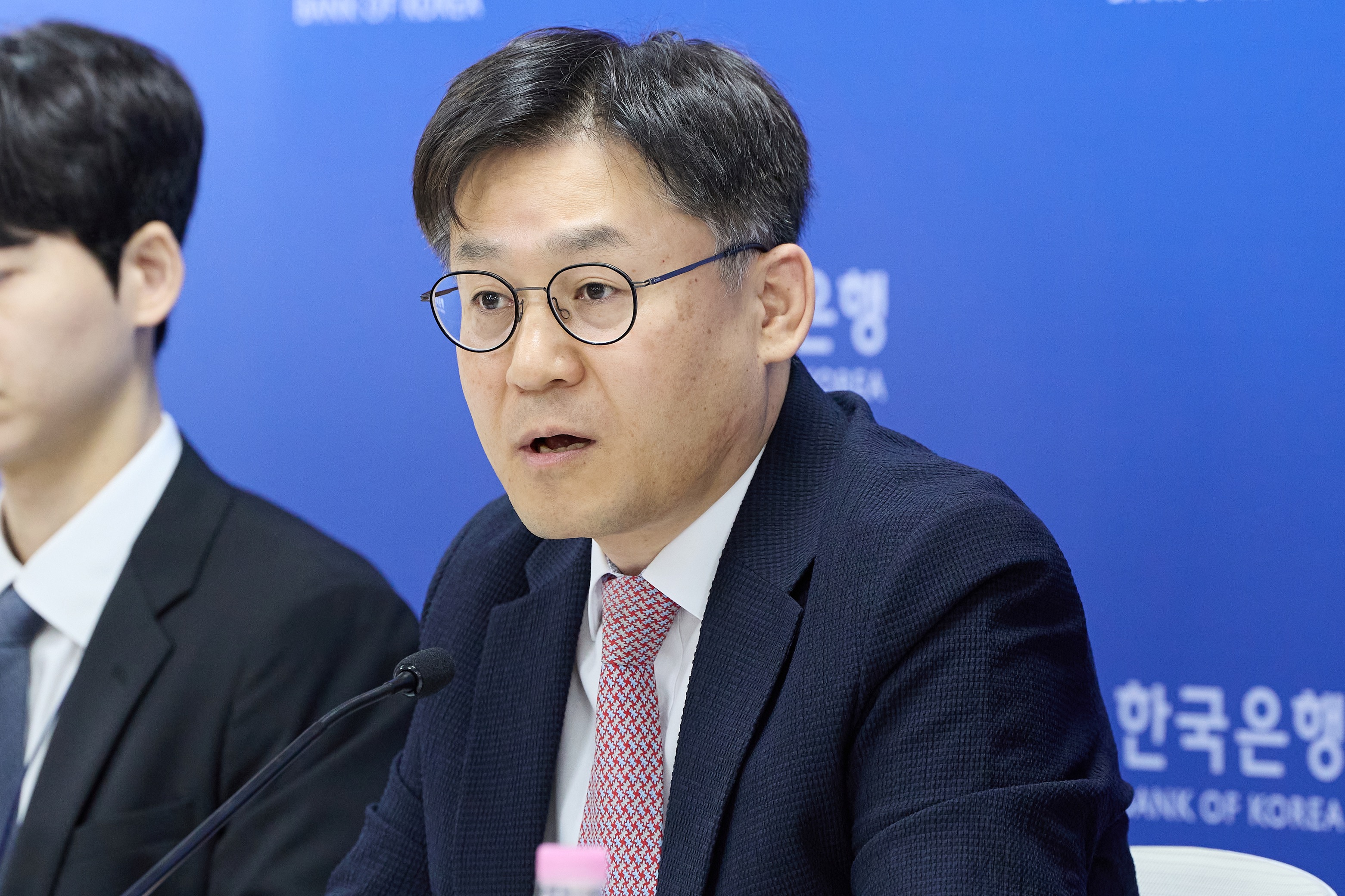 김영환 한국은행 경제통계1국장이 6일 오전 서울 중구 한국은행에서 열린 2026년 6월 국제수지(잠정) 설명회에서 발언하고 있다. (사진: 한국은행)