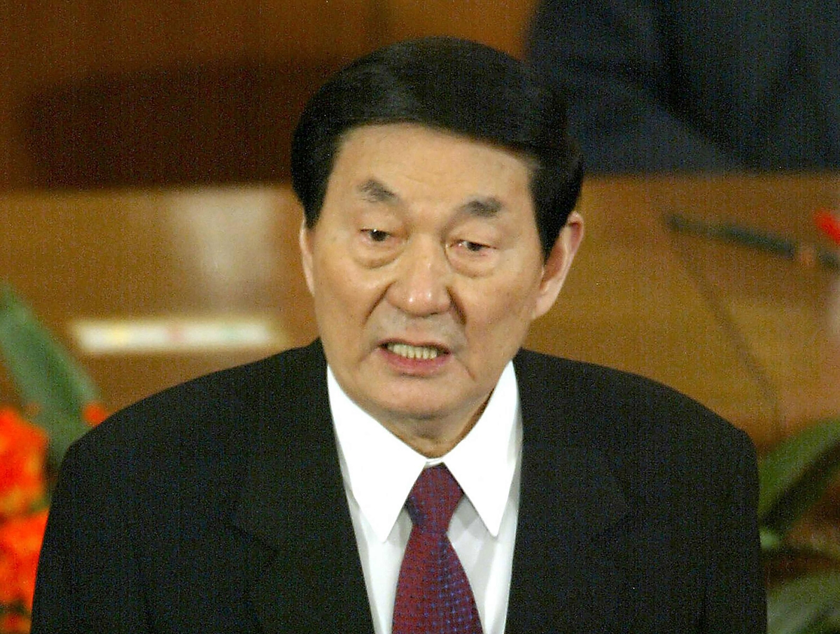 주룽지 전 중국 국무원 총리. (사진=연합뉴스)