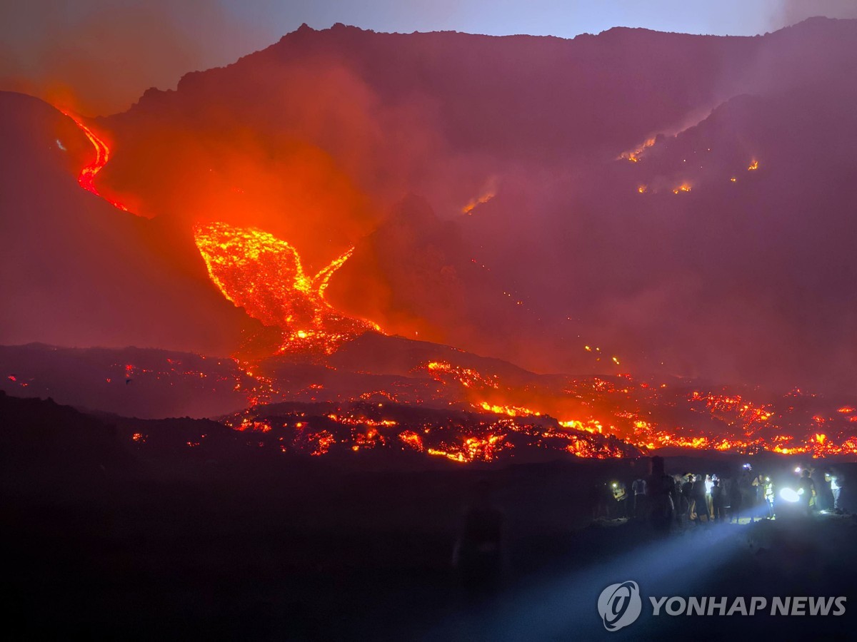 시칠리아섬 에트나 화산. 사진=연합뉴스