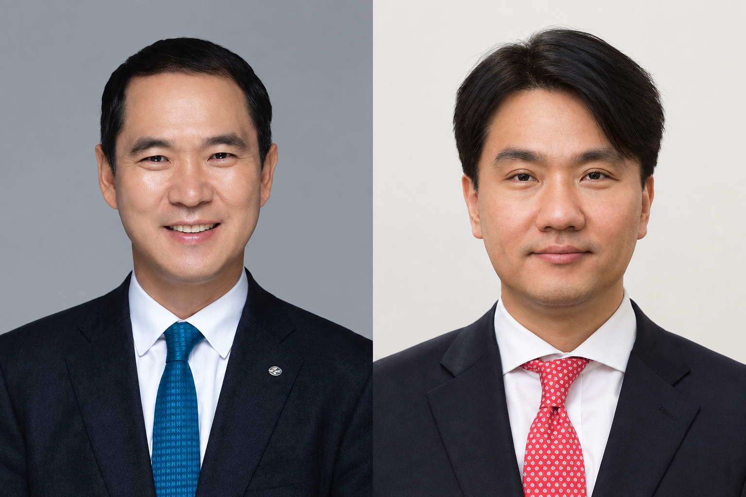 신학기 수협은행장과 이형주 금융정보분석원장.