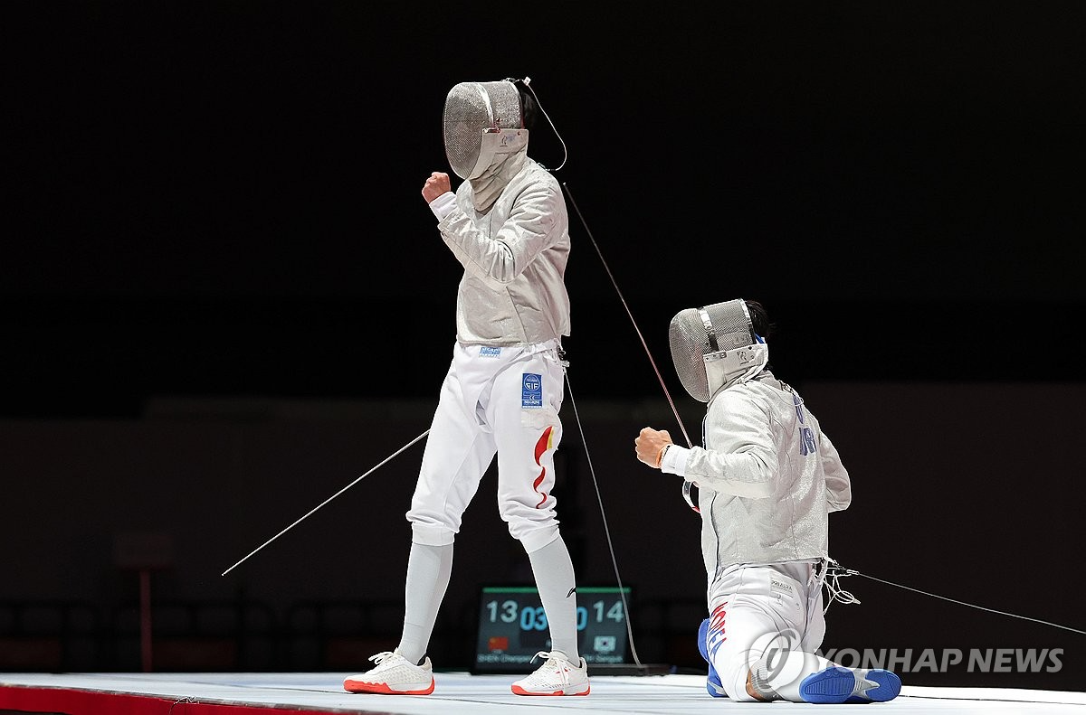 한국 펜싱 오상욱. (사진=연합뉴스)