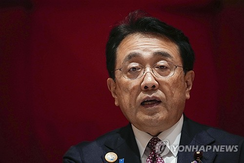 아카자와 료세이 일본 경제산업상. (사진=연합뉴스)