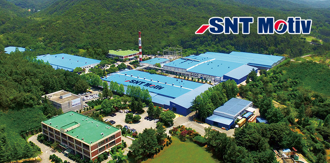 SNT모티브 공장 외경. (사진=SNT모티브)