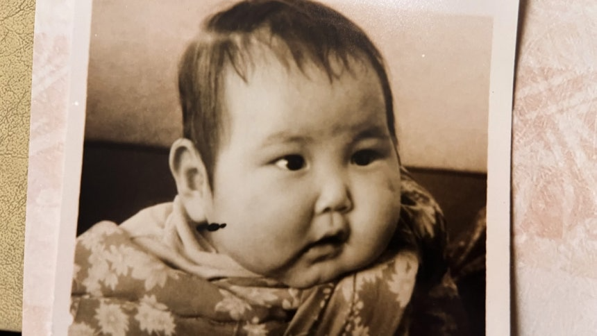 미국 입양 한인 서경인 씨의 어릴 적 모습= 연합뉴스