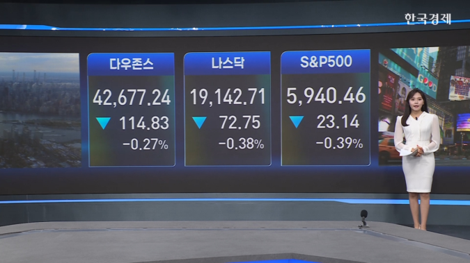 美 증시↓...경기 우려 재부각-[글로벌 시황]