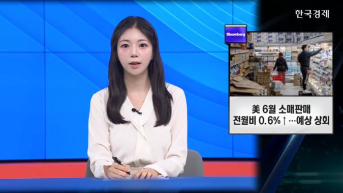 美 6월 소매판매 전월비 0.6%↑…소비 심리 회복-[굿모닝 글로벌 이슈]