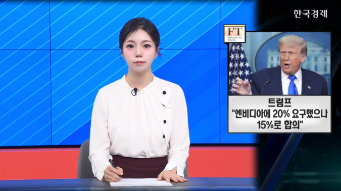엔비디아·AMD, 中 판매 수익 15% 美 정부에 납부 - [굿모닝 글로벌 이슈]