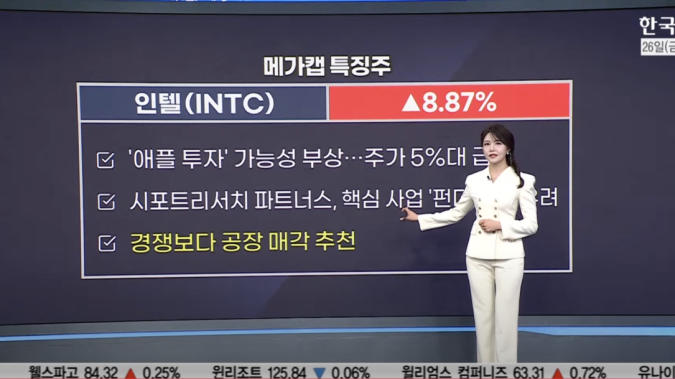 미국 메가캡 특징주 총 정리 [ 한경, 글로벌마켓 ] 
