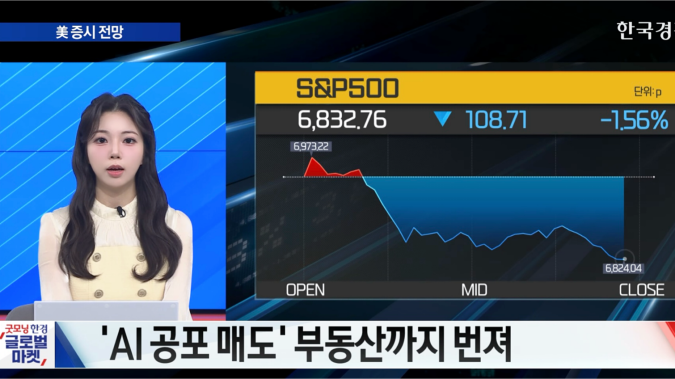 ‘AI 공포’ 우려에 기술주 매도 확산…나스닥 2%↓ [굿모닝 글로벌 이슈]