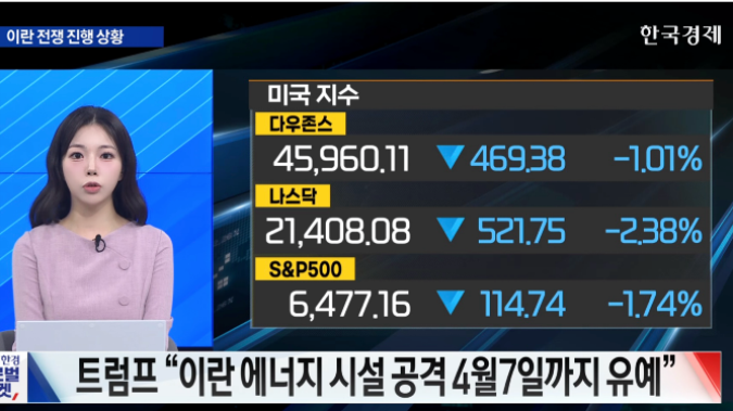 트럼프, 이란 에너지 시설 공격 4월 7일까지 유예 [굿모닝 글로벌 이슈]