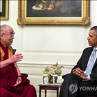 중국,라마,달라이,오바마,대통령,미국,면담
