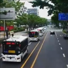 버스,운행,자율주행,중국,시범운행