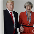 트럼프,영국,대통령,방문,메이