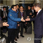 대통령,기자단,중국