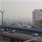 테헤란,휴교령,공기오염,대기,환자